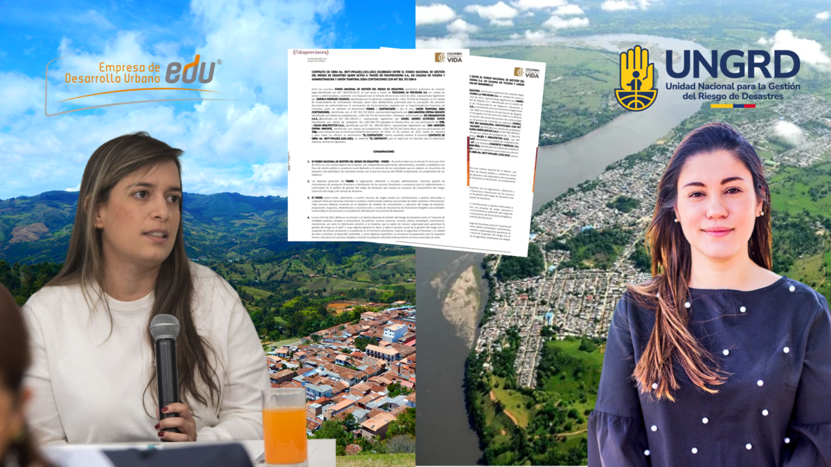 El rastro del dinero de la UNGRD que acabó en manos de una empresa de Medellín vinculada a investigada gerente de la EDU de la administración Quintero