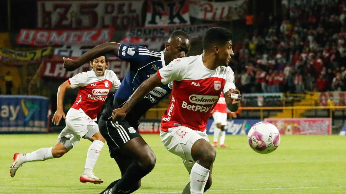 Santa Fe, fuera de la Copa Colombia: Medellín lo goleó en Bogotá y se metió en la semifinal