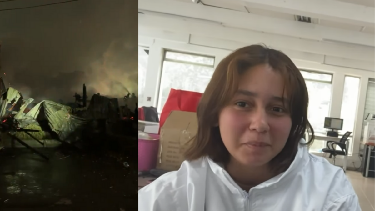 La emotiva historia de joven a la que se le quemaron ahorros para la universidad en incendio ocurrido en la noche de velitas en Bogotá: recibió beca
