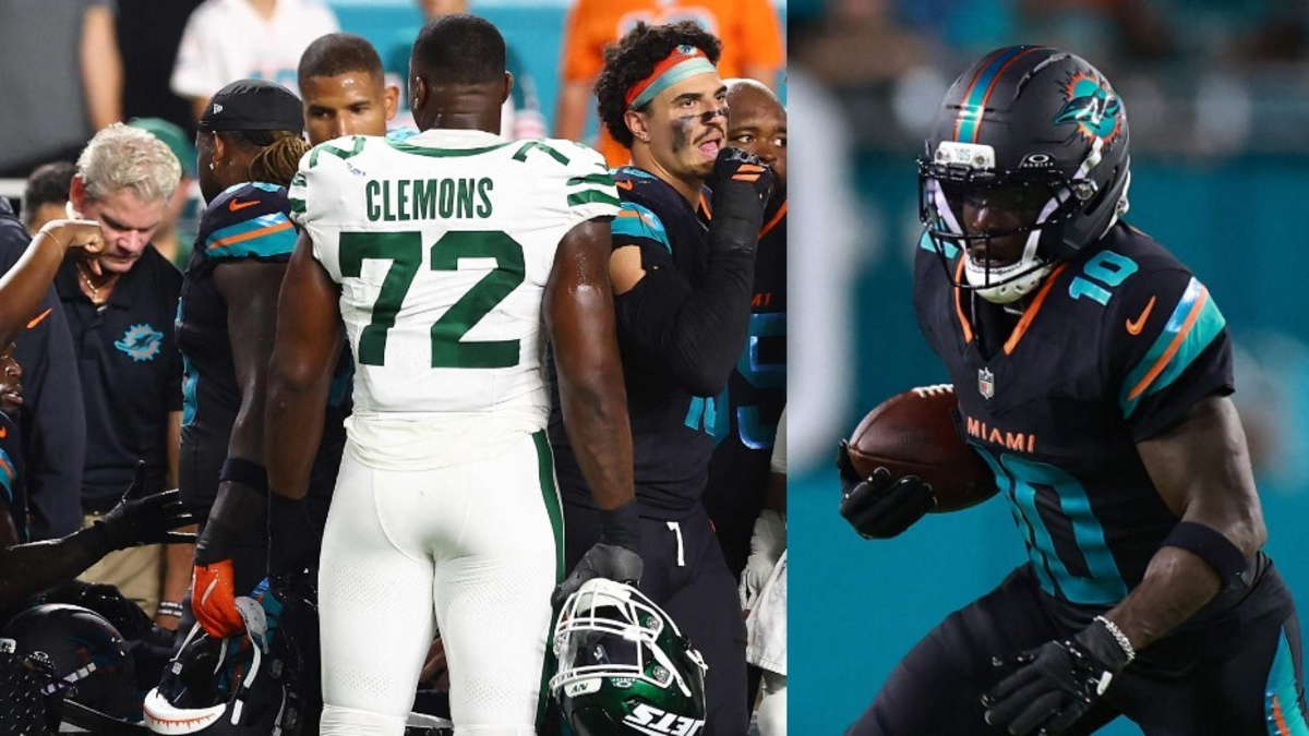 Video | Impactante lesión de rodilla de Tyreek Hill, el receptor estrella de los Miami Dolphins de la NFL