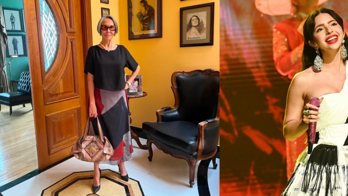 Florinda Meza defiende a Ángela Aguilar y compara las críticas que reciben ambas: 'Es una buena chica y ellos tienen derecho a hacer su vida'