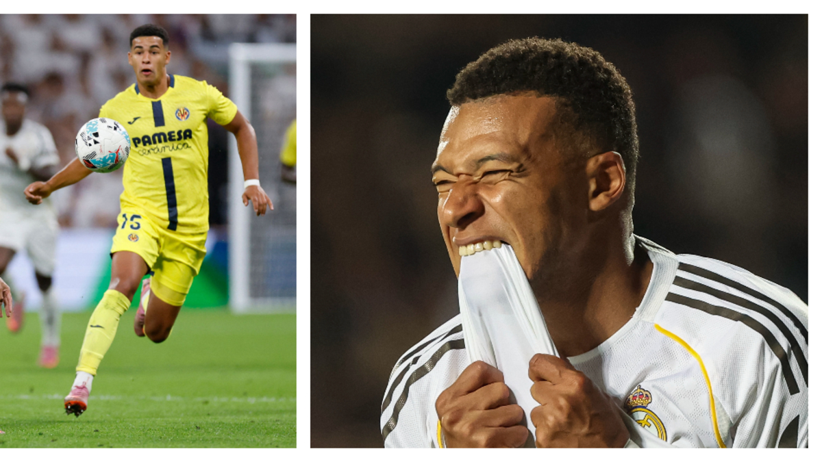 Kylian Mbappé prende alarmas: sufre ligero esguince, en victoria ajustada del Real Madrid contra Villarreal