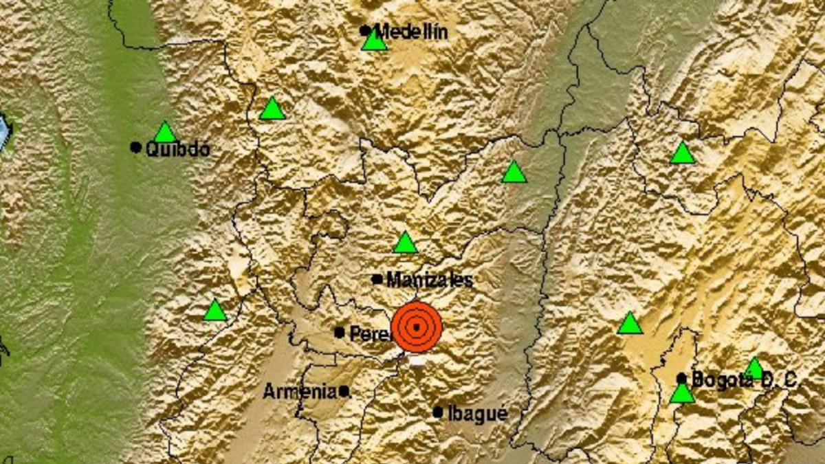 Temblor en Colombia este domingo 5 de octubre | Servicio Geológico Colombiano reportó sismo de magnitud 3,2: epicentro y más detalles