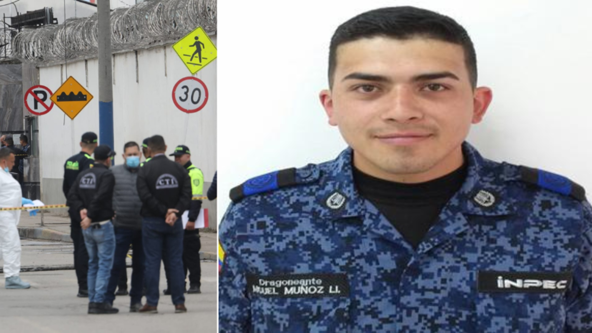 Habla familia de guardia del Inpec asesinado en ataque sicarial frente a la cárcel La Modelo: había sido trasladado a Bogotá hace 3 meses