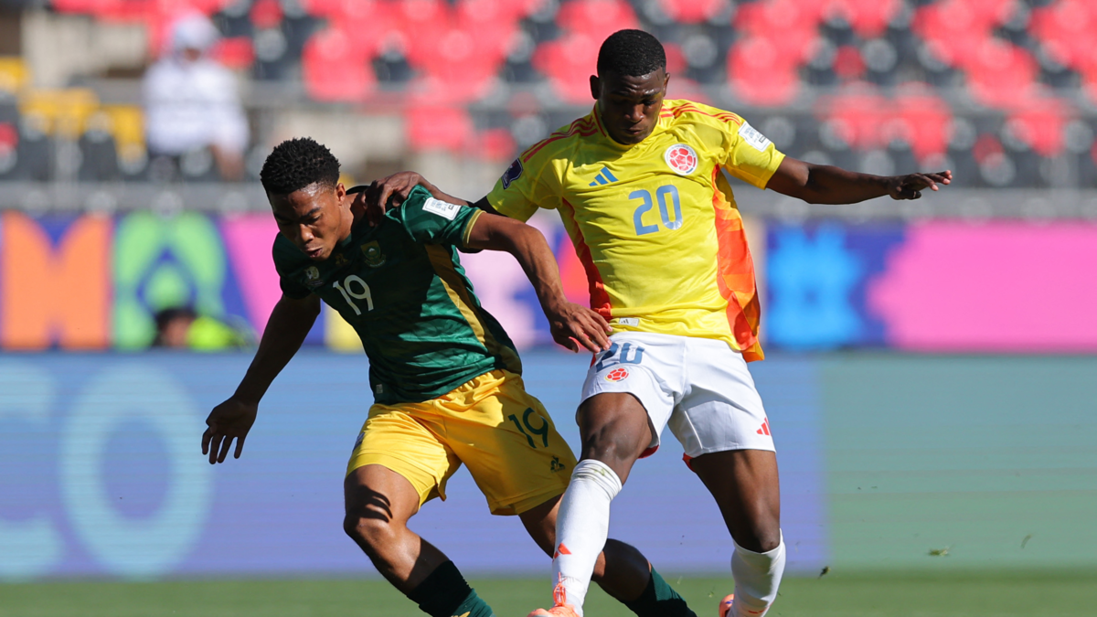 Video | Los goles del triunfo parcial de Colombia contra Sudáfrica, en los octavos de final del Mundial Sub-20 de Chile