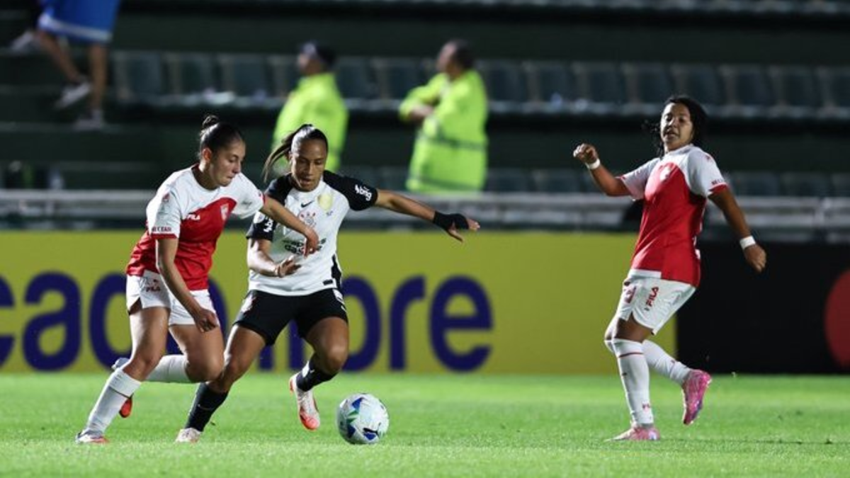 Se acabó el sueño de las Leonas en la Copa Libertadores femenina: Santa Fe perdió contra Corinthians y se despidió del torneo