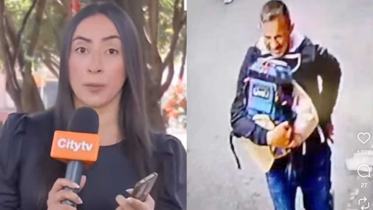Robaron a periodistas de City TV en Bogotá: les quitaron un equipo de 60 millones de pesos