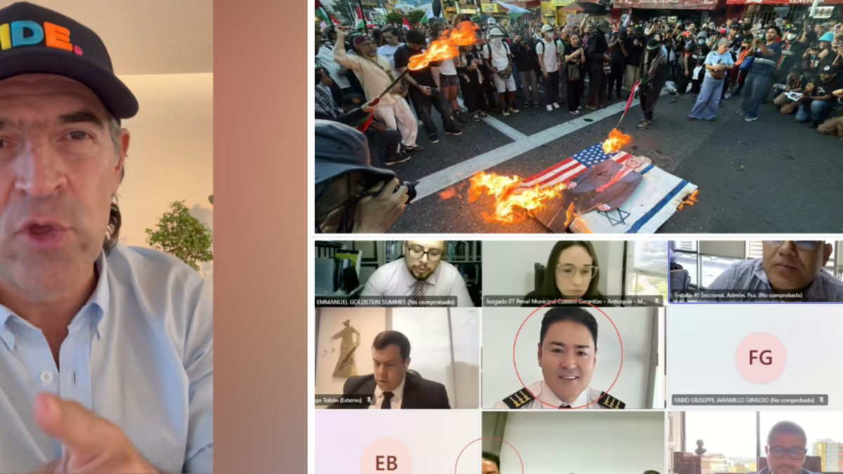 Capturas de señalados alfiles de Daniel Quintero y violentas marchas pro-palestinas: la agenda que sacude a Medellín
