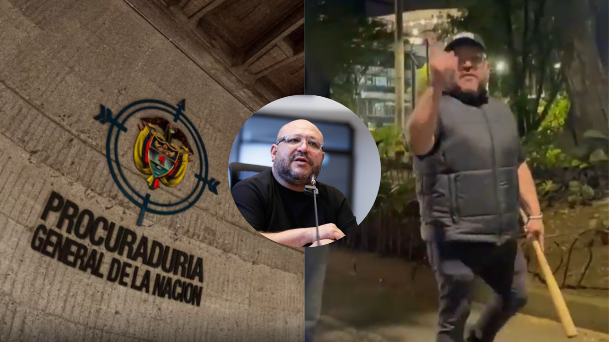 Procuraduría le abrió investigación al concejal de Medellín Andrés 'Gury' Rodríguez por su polémica aparición con un bate en las marchas de Medellín
