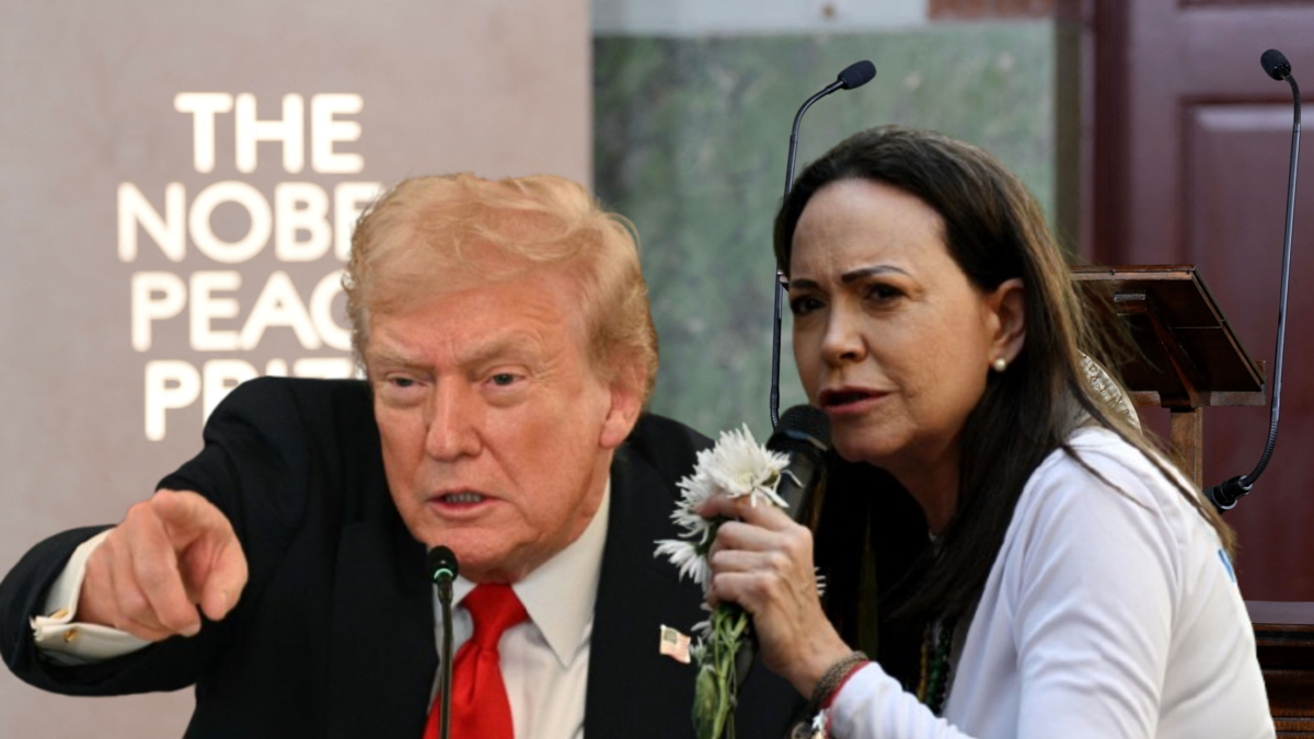 Donald Trump afirmó que cuando María Corina Machado le entregó el Premio Nobel de la Paz, le dijo que ella 'no se lo merecía': 'Fue muy amable'