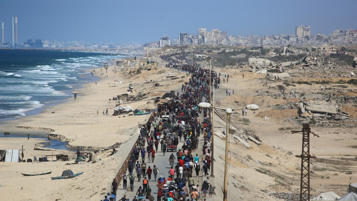 Fotos | Miles de palestinos vuelven a sus casas en el norte de Gaza ...