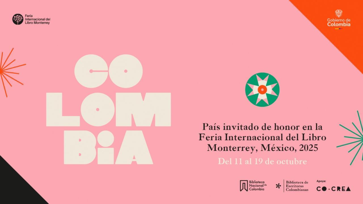 Arranca la Feria del Libro de Monterrey y Colombia despliega su talento literario como país invitado