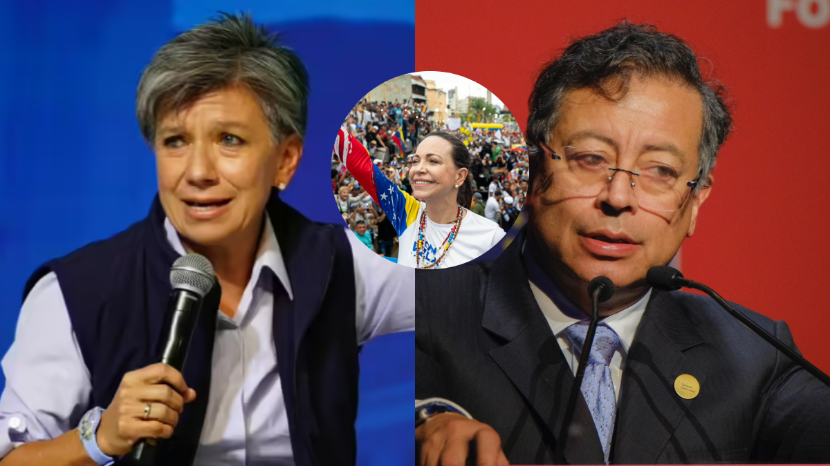 Claudia López le responde duro al presidente Gustavo Petro por su carta a María Corina Machado tras ganar el premio Nobel de Paz