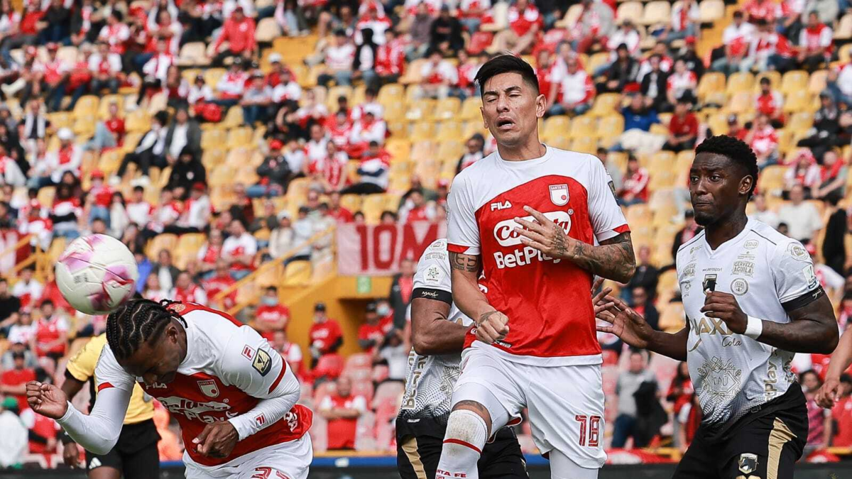 Independiente Santa Fe fue flojo en defensa, se nubló en Bogotá y se complicó la vida en la Liga Betplay: perdió contra un Llaneros muy aplicado