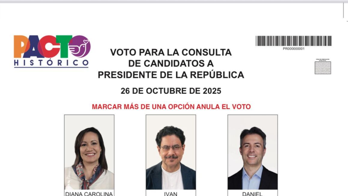 Pacto Histórico pide a la Registraduría reimprimir 39 millones de tarjetones para la consulta del 26 de octubre