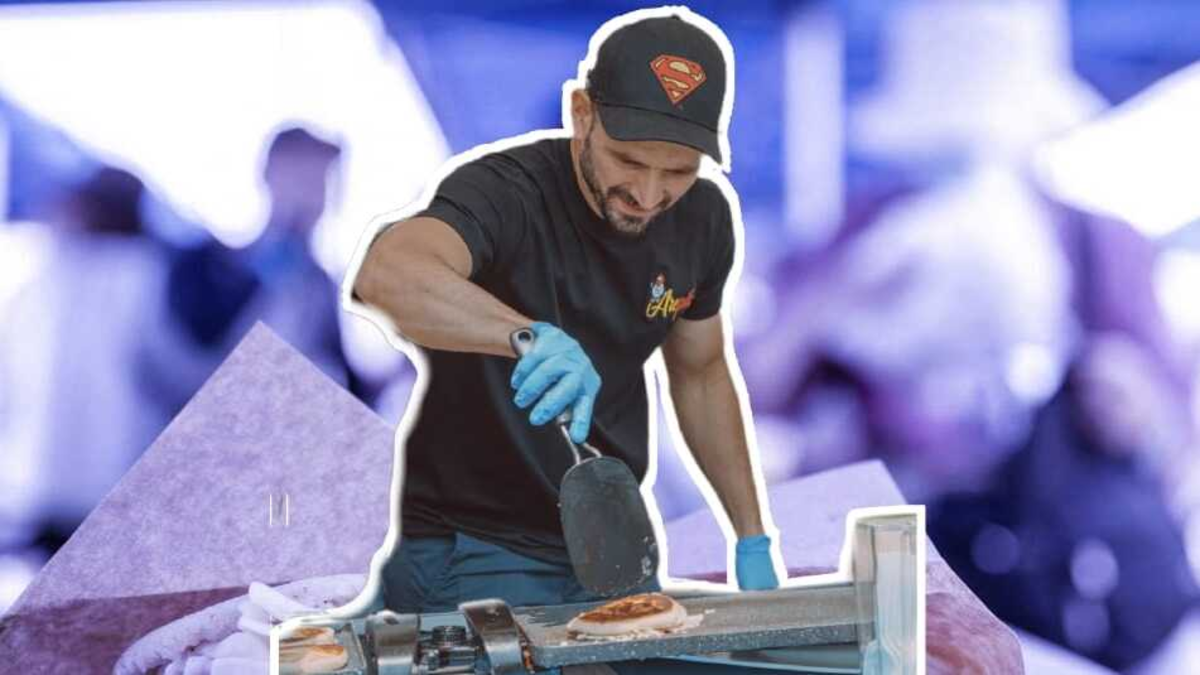 La historia de 'Arepito', migrante colombiano que se hizo viral por su puesto de comidas callejeras en Toronto: 'Por mi papá'