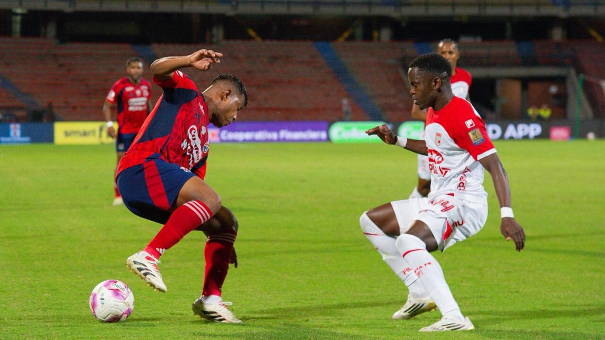 Independiente Medellín vs. Santa Fe, minuto a minuto: duelo de rojos en la pelea por la clasificación en la Liga BetPlay