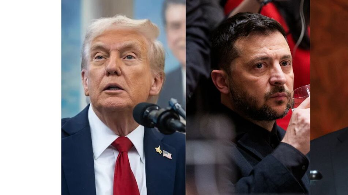 Donald Trump mantuvo una conversación 'muy productiva' con Putin antes de la reunión con Volodimir Zelenski