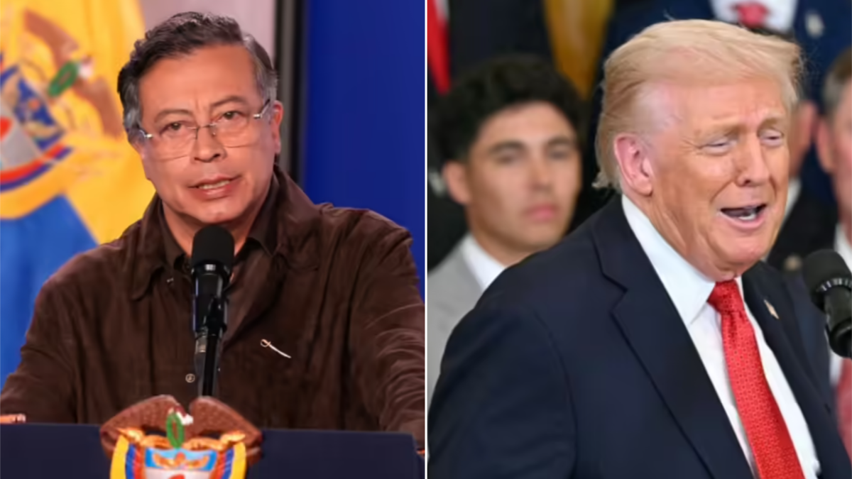Estados Unidos asegura que 'no ve señales de desescalada' en enfrentamientos con Gustavo Petro y tilda al presidente colombiano de 'desquiciado'