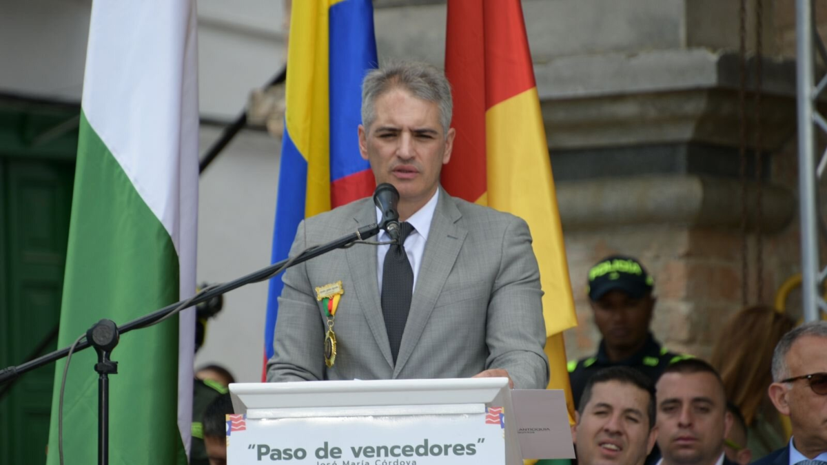 Gobernador de Antioquia radicará demanda de nulidad ante el Consejo de Estado por el levantamiento de órdenes de captura a cabecillas criminales