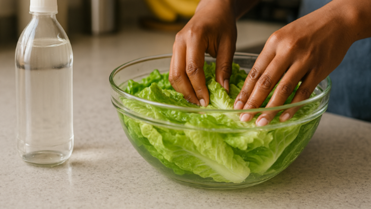 El error que todos cometen al lavar la lechuga, ¿cómo desinfectarla correctamente?