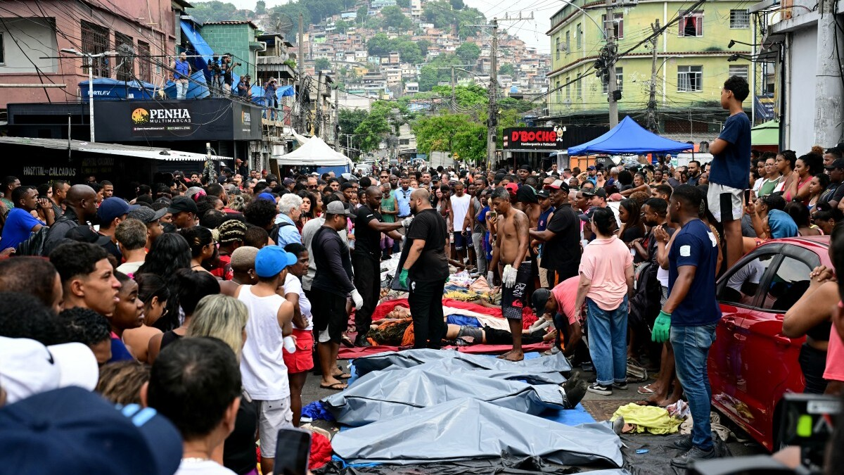 Río de Janeiro: los cadáveres en el suelo y los narcotraficantes tranquilos en prisión revelan el dilema que los gobiernos evitan afrontar