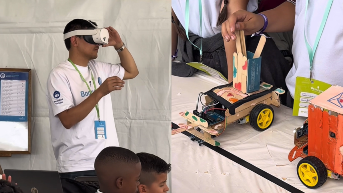 Realidad virtual, inteligencia artificial y robótica: 720 estudiantes de Medellín se formaron en conocimientos digitales con metodología STEM