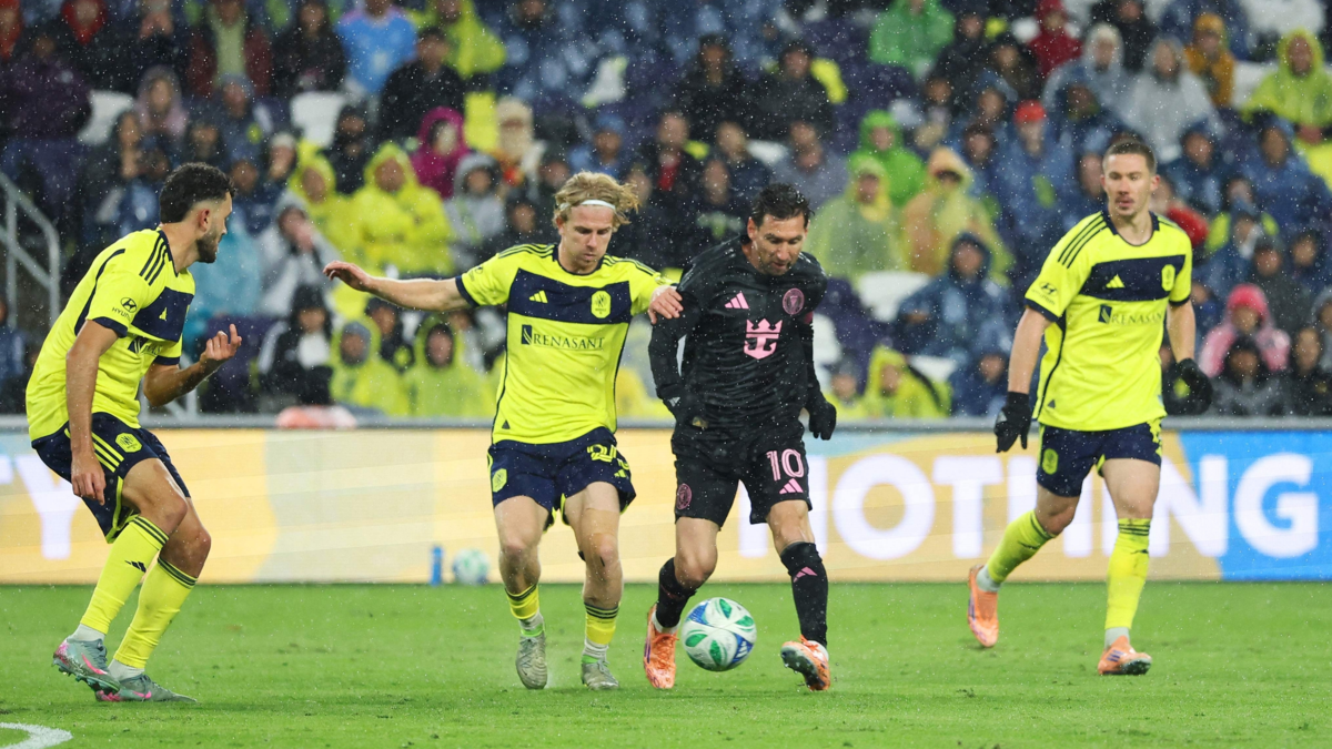 Lionel Messi anota soberbio golazo, pero no le alcanza al Inter Miami frente al Nashville: video