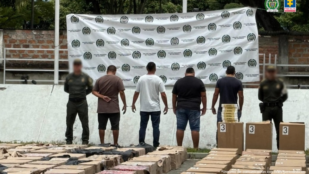 Cae red criminal 'Los de la pradera' señalada de mover toneladas de marihuana a nivel nacional desde el suroccidente del país