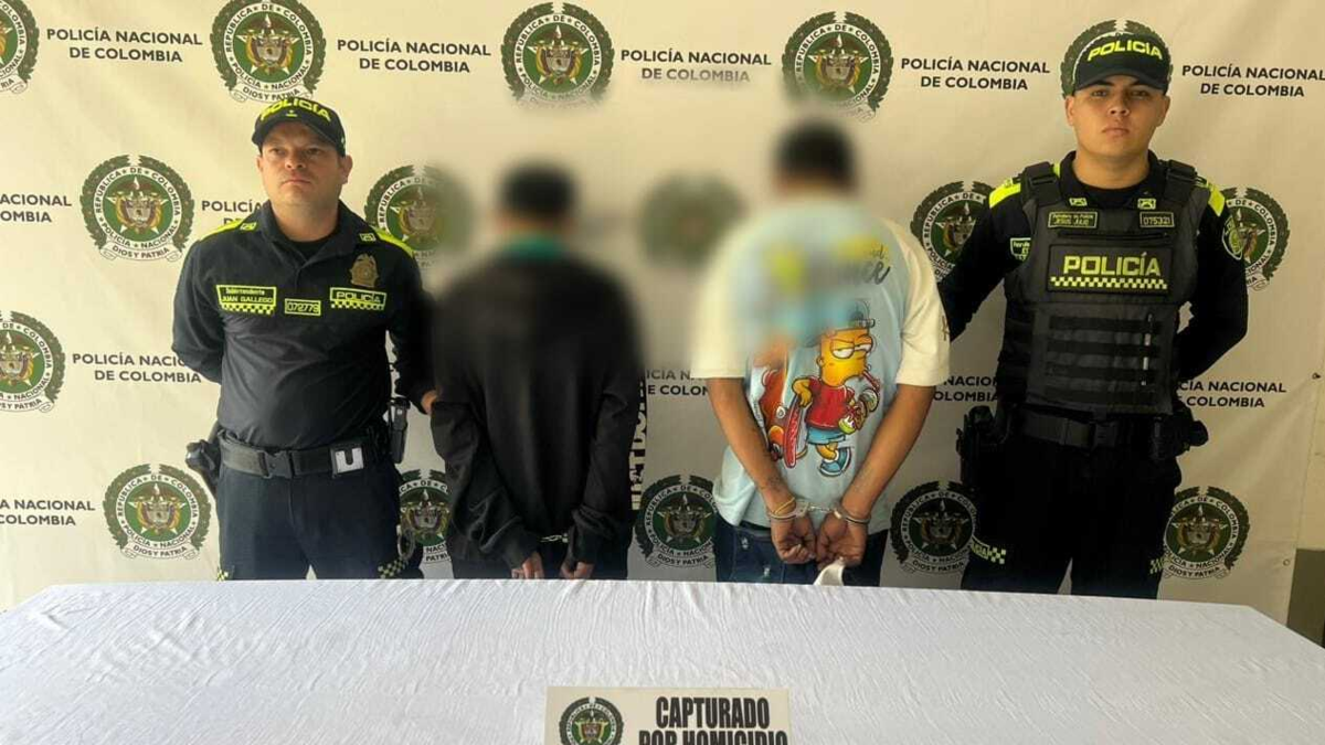 ¿Por qué un hombre fue asesinado en el centro de Medellín? Así capturaron a sus dos presuntos agresores que habían huido en taxi