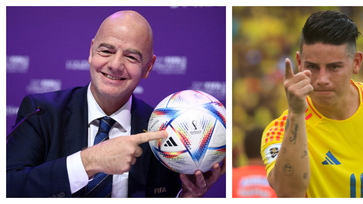 Gianni Infantino, presidente de la Fifa, impactado con el partido que jugará la Selección Colombia vs. Portugal en el Mundial: 'Locura total'