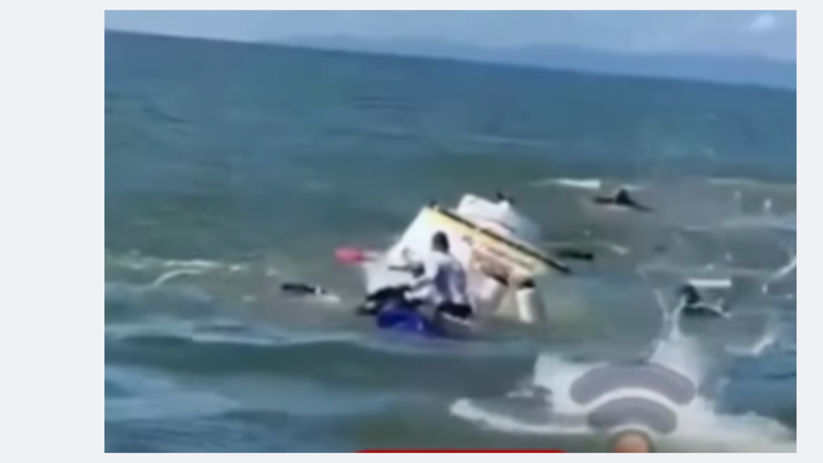 Tragedia en el golfo de Urabá: una embarcación naufragó con más de 50 personas a bordo: murieron una niña, de 4 años, y una mujer