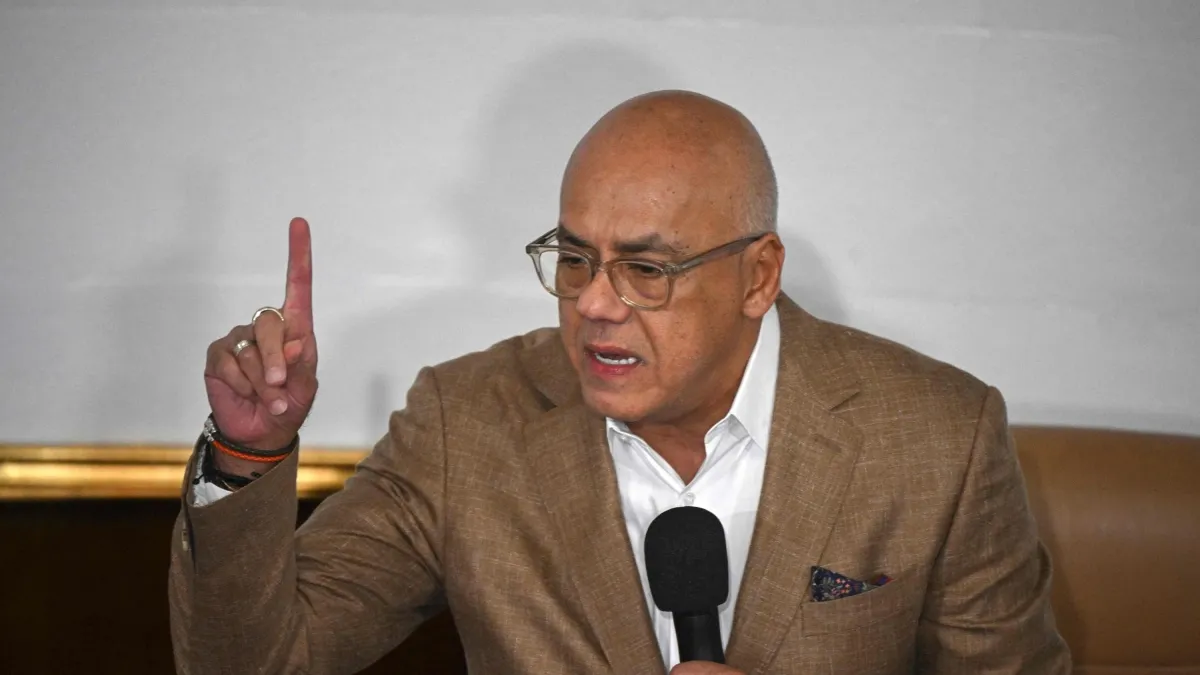 Jorge Rodríguez, jefe negociador del chavismo, negó que Gobierno interino impida regreso de María Corina Machado a Venezuela tras denuncias del equipo