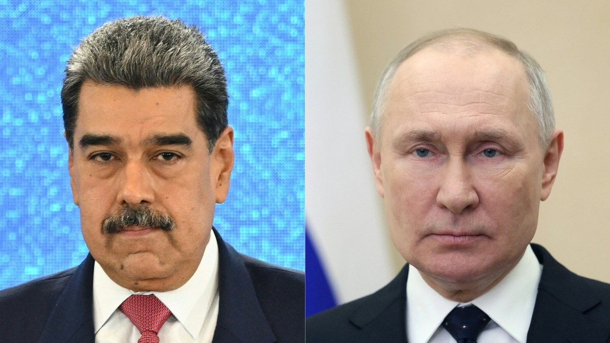 Vladimir Putin, presidente de Rusia, expresó su apoyo a Nicolás Maduro a través de llamada telefónica este jueves 'ante la creciente presión externa'