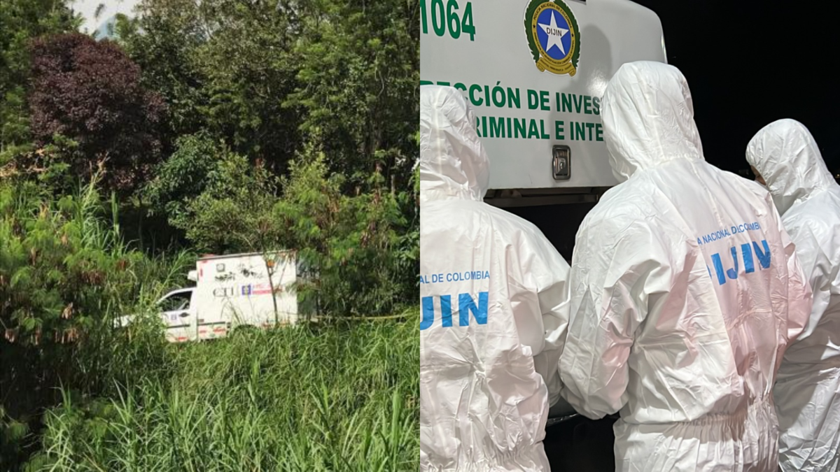 Los cuerpos a los que les intentaron incinerar la cabeza, hallados en zona rural de Altavista, en Medellín, pertenecían a dos hermanos