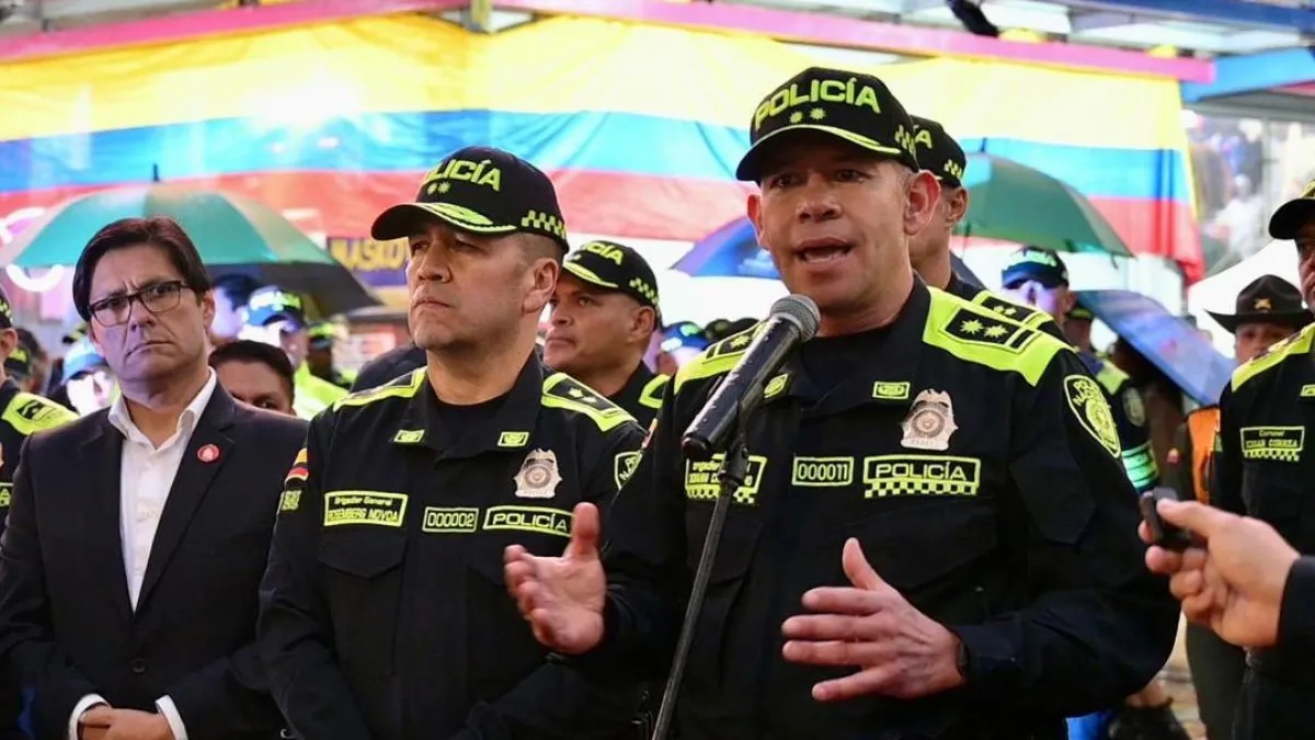 General Giovanni Cristancho se quedará en Bogotá: los retos que tendrá en su segundo año al frente de la Policía Metropolitana