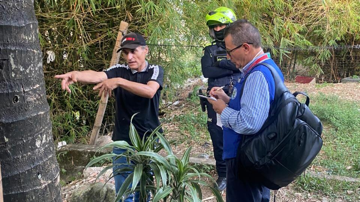 Siete personas en condición de calle se intoxicaron con una sustancia química, tras recibir comida desde un automóvil en Villavicencio