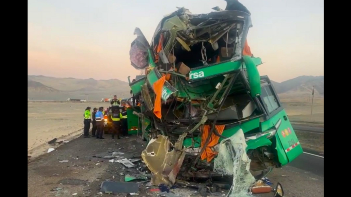 Violento accidente de buses en carretera del norte de Perú deja 28 heridos, incluidos tres niños: la colisión se presentó en plena vía Panamericana
