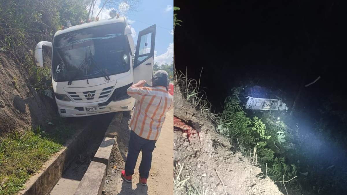 Reportan un nuevo accidente de tránsito en el mismo sector en el que 17 personas perdieron la vida tras la caída de un bus al abismo en Antioquia