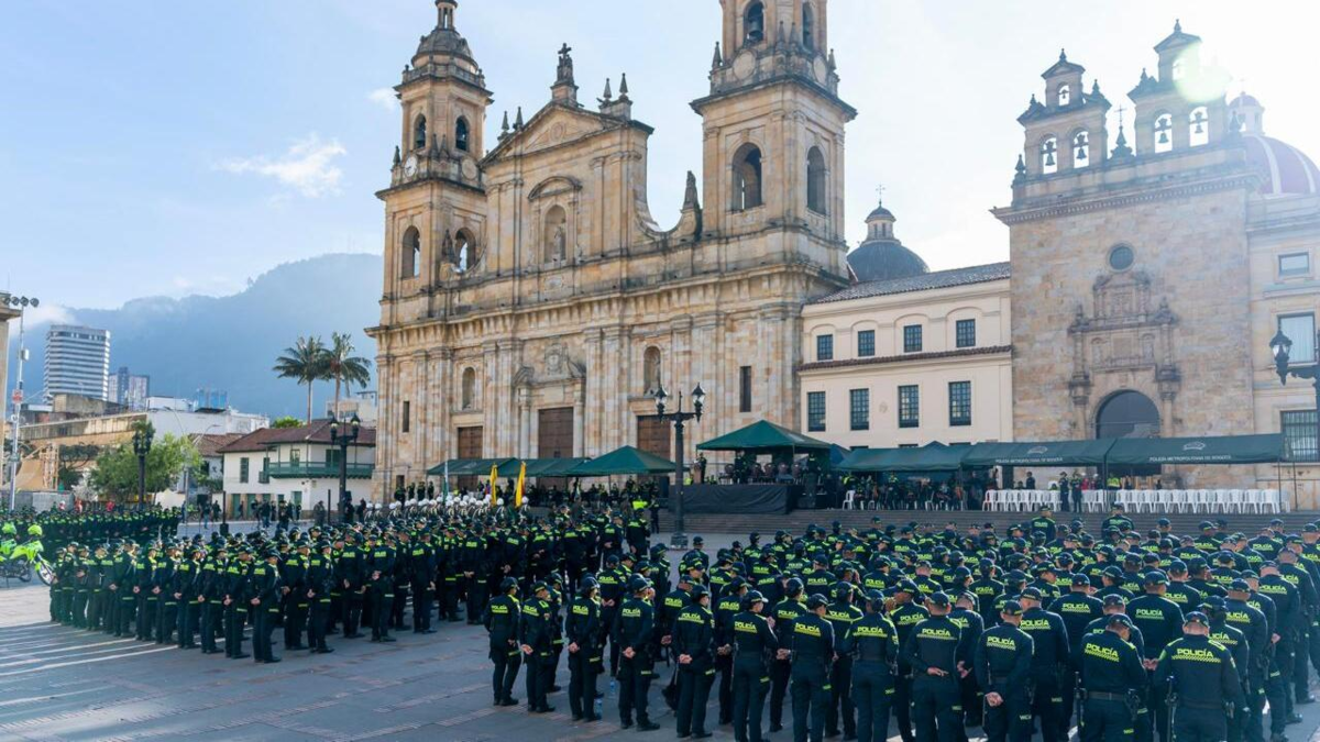Cerca de 1.000 policías llegan a fortalecer actividades de inteligencia y patrullaje en Bogotá