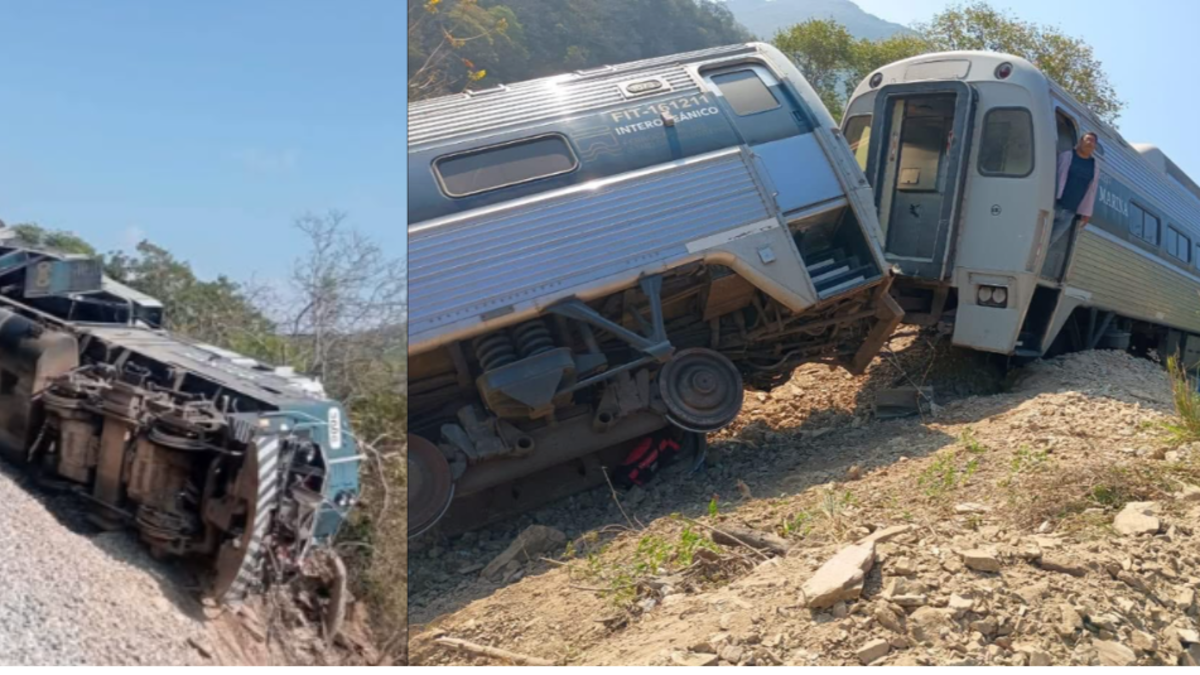 Fotos y videos del grave accidente de tren en México que se descarriló y dejó 13 muertos y casi 100 heridos: presidenta Sheinbaum se pronunció