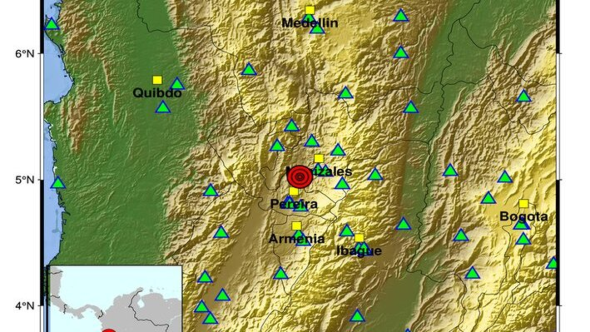 Temblor hoy en Colombia | Reportan sismo en la tarde de este martes, 30 de diciembre: magnitud, epicentro y detalles