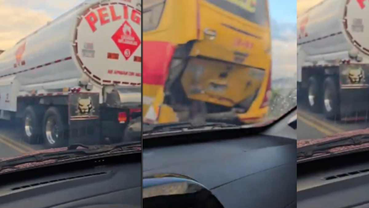 Accidente múltiple en la vía Briceño–Sopó genera congestión en plena salida de Bogotá este fin de año: hay una mujer lesionada