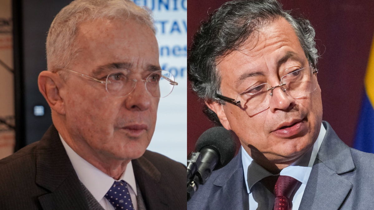 Presidente Gustavo Petro responde a Álvaro Uribe tras compararlo con Hugo Chávez y cuestionar el aumento del salario mínimo