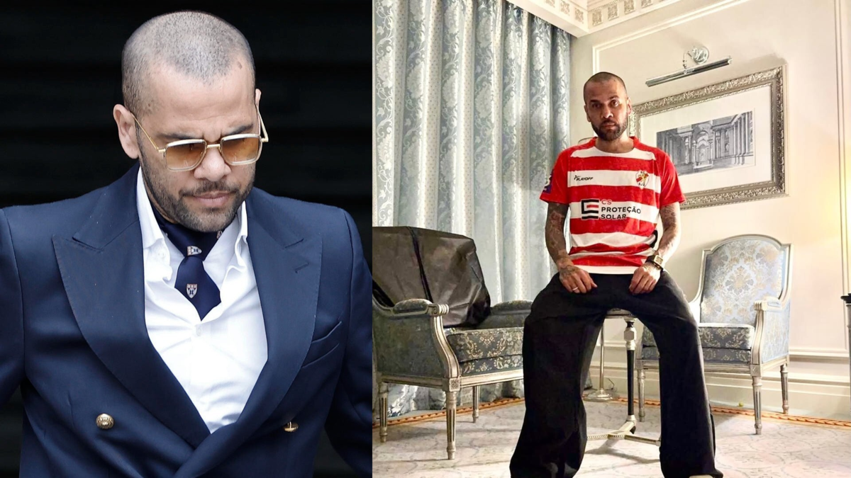 Dani Alves vuelve a escena y compra un club de Portugal: su plan sería regresar al fútbol tras ser absuelto por el delito de abuso sexual