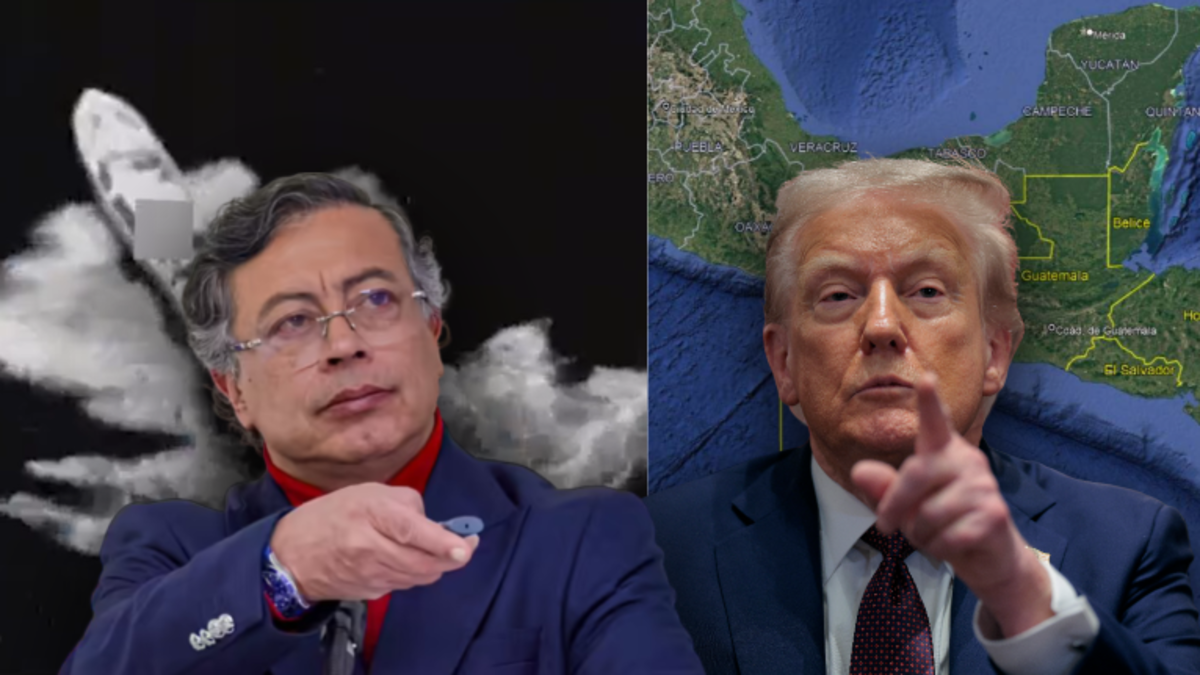 Presidente Gustavo Petro muestra punto exacto en el que habría ocurrido bombardeo de Estados Unidos en el Pacífico que dejó sobrevivientes: 'Cayeron'