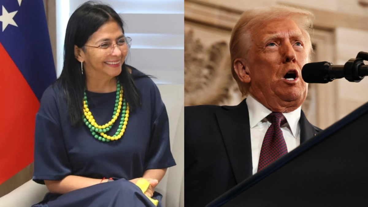 Trump y Delcy Rodríguez se reunieron en privado a pocos kilómetros de la prisión de Maduro: solo cuatro funcionarios de EE. UU. estuvieron presentes