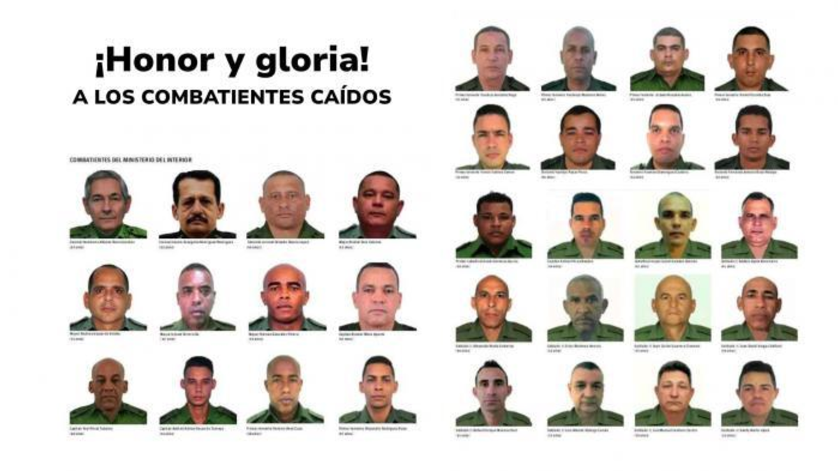 Gobierno cubano confirma repatriación de los cuerpos de los 32 militares fallecidos en el operativo de captura de Maduro en Venezuela