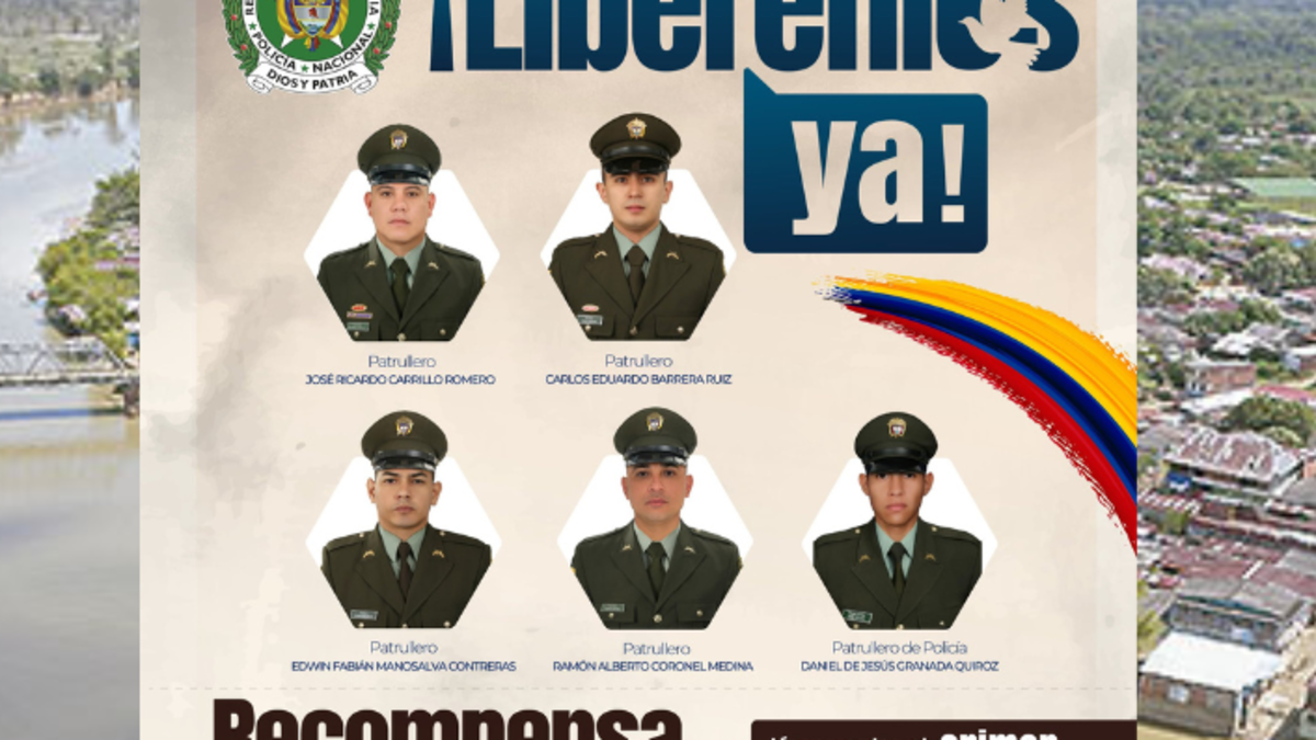 ¿Qué se sabe de los cinco policías secuestrados en Tibú, Norte de Santander?