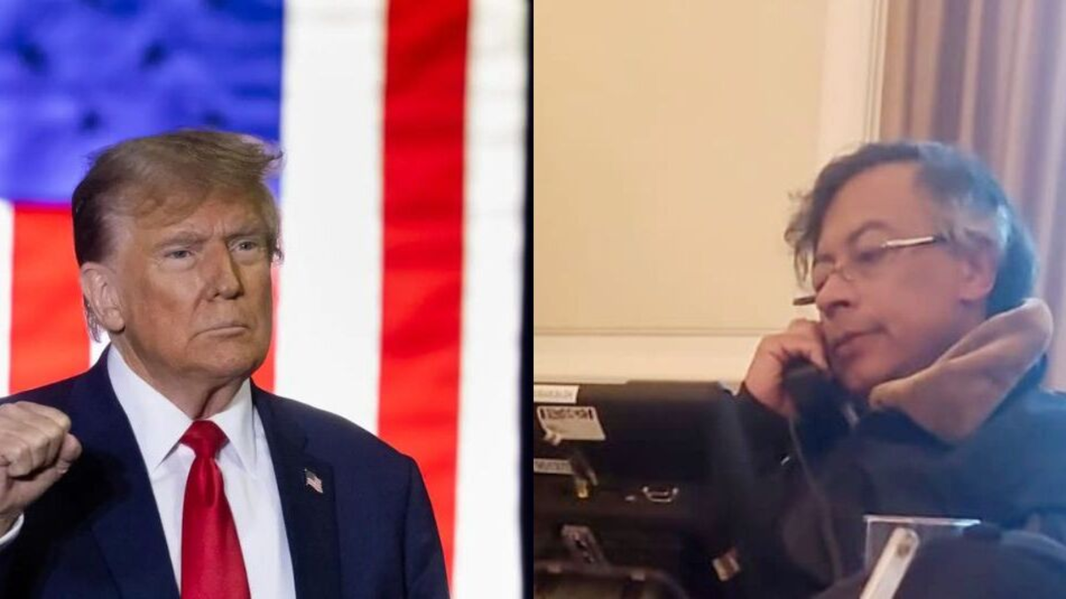 Gustavo Petro y Donald Trump dialogan por teléfono en medio de ...